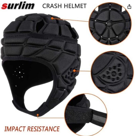 Surlim Rugby Helmet - Picture 2 of 4